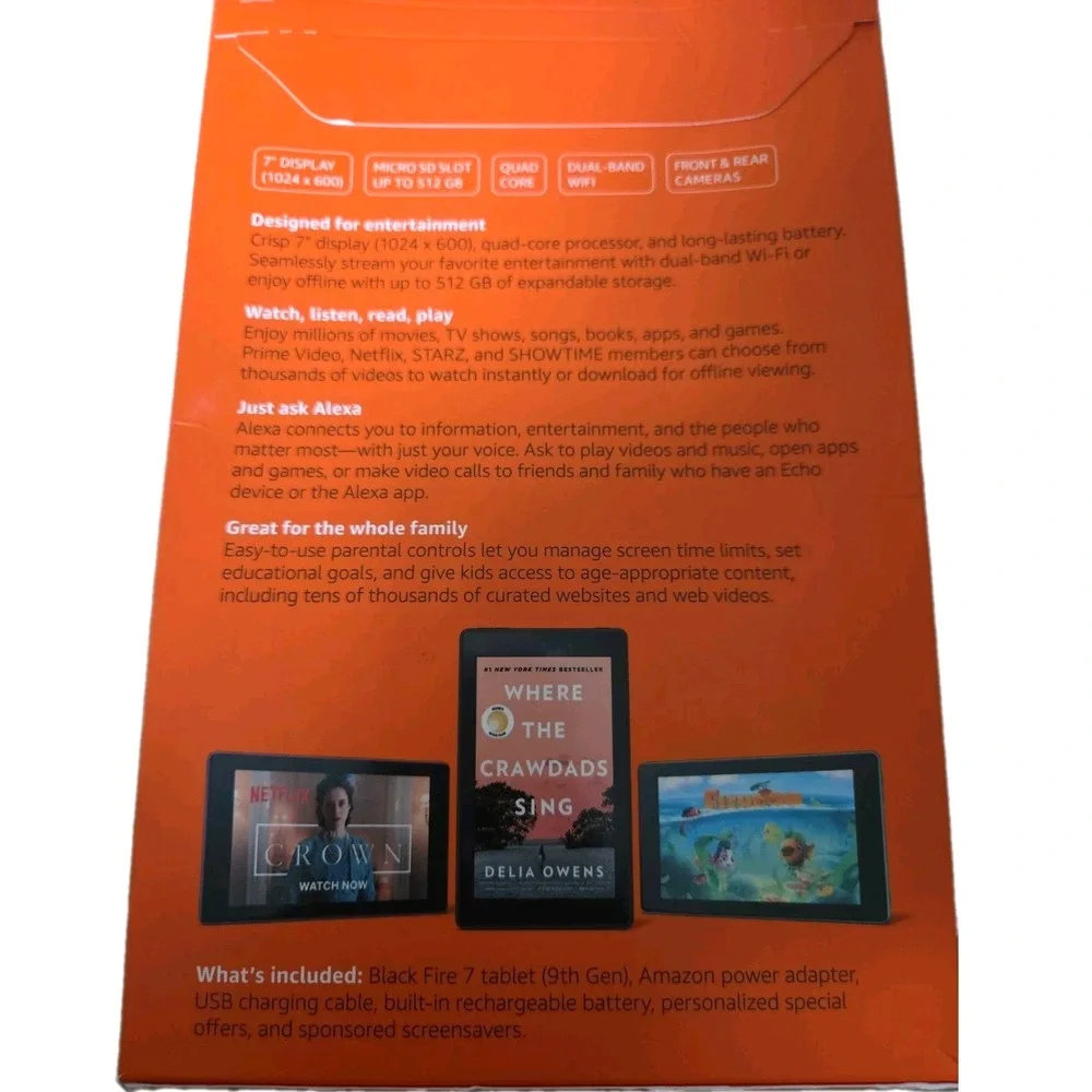 Amazon Fire 7 Tablet 16GB 9th Generation 7